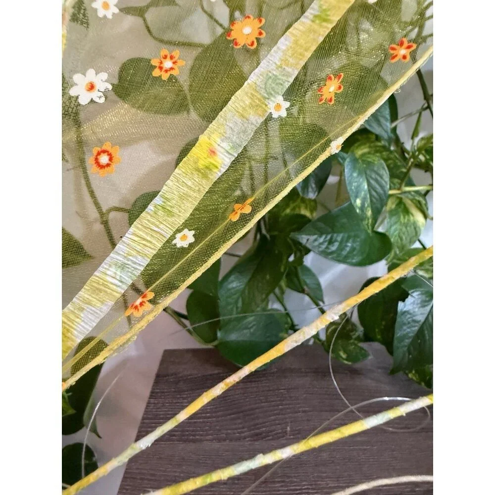 Yellow butterfly made home decor
